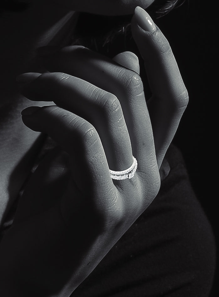 Bridal Ring Set-1.25 Ct TW-White