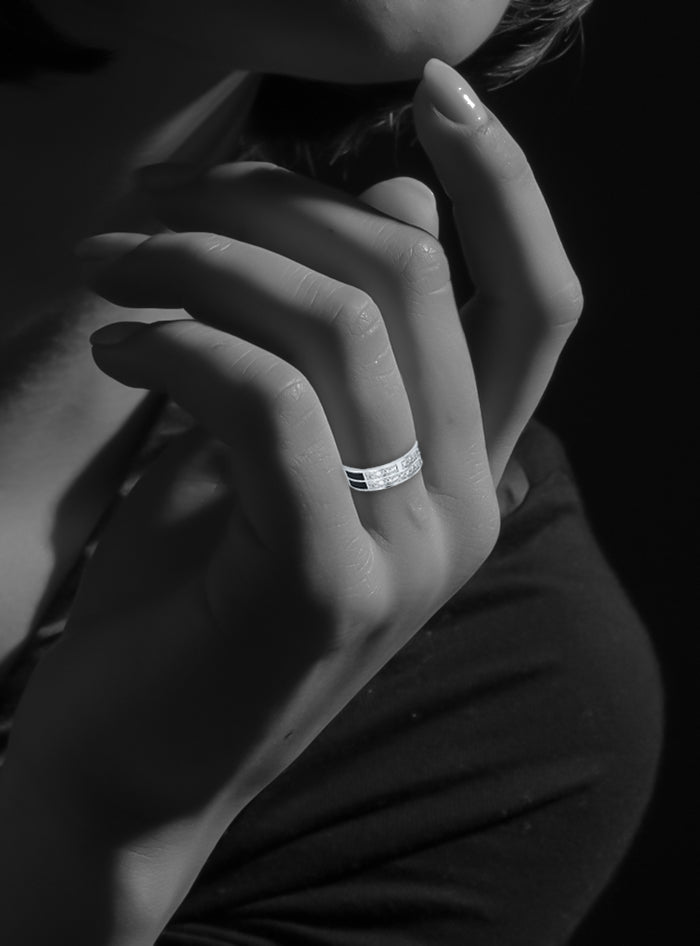 His & Her Wedding Rings-1.15 Ct TW-White