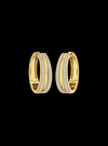 Bolsa Hoop Earring-2.00 Ct TW-Yellow | Anvaya Canada