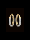 Premium Hoop Earring-3.10 Ct TW-Yellow | Anvaya Canada