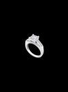 Princess Cut Diamond Engagement Ring-1.35 Ct TW-White | Anvaya Canada