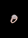 Floral Paradise Milgrain Engagement Ring-2.00 Ct TW-Rose | Anvaya Canada