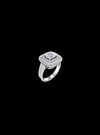 Double Halo Engagement Ring-1.70 Ct TW-White  | Anvaya Canada