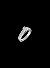 Centre Oval Engagement Ring-0.75 Ct TW-White | Anvaya Canada
