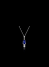 Eternal Love Blue Velvet Pendant-1.70 Ct TW-White | Anvaya Canada