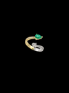 Emerald Lumina Eternal Love Diamond Ring-1.15 Ct TW-TwoTone-WY | Anvaya Canada