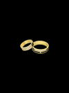 His & Her Wedding Rings-1.15 Ct TW-Yellow | Anvaya Canada