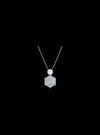 Diamond Cube Fashion Pendant - Anvaya Canada-White  | Anvaya Canada