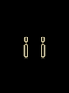 Diamond Dangle Cable Earrings-0.50 Ct TW - Anvaya Canada-Yellow | Anvaya Canada