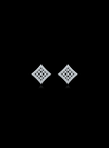 Diamond Fashion Stud  Earrings-0.50 Ct TW - Anvaya Canada-White | Anvaya Canada