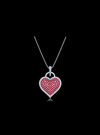 Diamond & Ruby Heart Pendant-1.20 Ct TW - Anvaya Canada-White | Anvaya Canada