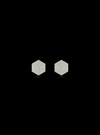 Diamond Hexagon Stud  Earrings-0.45 Ct TW - Anvaya Canada-Yellow | Anvaya Canada