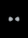Diamond Fashion Earrings-0.80 Ct TW Gold 14K White / Lab Grown Diamond / Excellent-FG-VS | Anvaya Canada