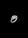 Infinity Heart Valentine Ring-0.30 Ct TW Gold 14K TwoTone-WY / Lab Grown Diamond / Excellent-FG-VS-Gold 14K TwoTone-WR / Lab Grown Diamond / Excellent-FG-VS-TwoTone-WY | Anvaya Canada