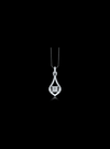 Princess Cut Diamond Solitaire Eternal Love Pendant-0.50 Ct TW - Anvaya Canada-White | Anvaya Canada