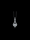 Princess Cut Diamond Solitaire Eternal Love Pendant-1.00 Ct TW - Anvaya Canada-White | Anvaya Canada