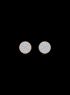 Round Diamond Cluster Stud  Earrings-0.45 Ct TW - Anvaya Canada-Rose  | Anvaya Canada