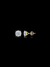 Round Diamond Studs-4 Prong Martini-Thread Back-0.50 Ct TW Gold 14K Yellow / Lab Grown Diamond / Excellent-FG-VS-Gold 14K White / Lab Grown Diamond / Excellent-FG-VS-Yellow | Anvaya Canada